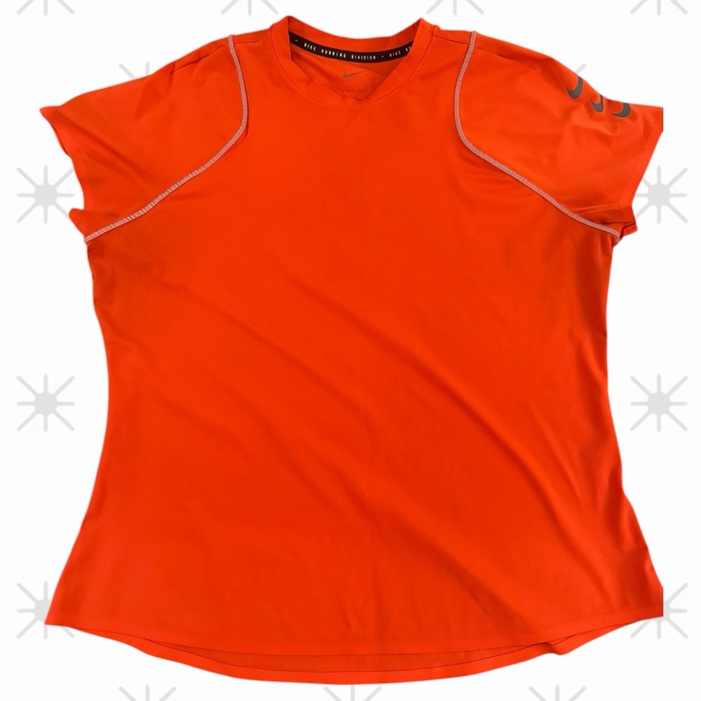 Nike Women's Bright Orange Short Sleeve Tee